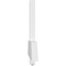 Ekena Millwork Eugene Architectural Grade PVC Gable Bracket, 84"W x 21"H x 2"D x 6"F, 6/12 Pitch GBP084X21X0206EUG00 - alternate 5